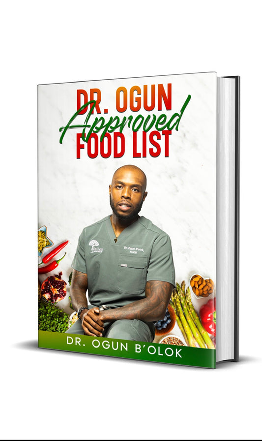Dr. Ogun Approved Food List "E-Book"