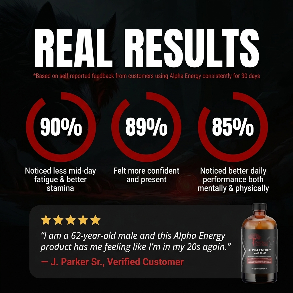 Alpha Energy Extra Strength “Male Tonic”